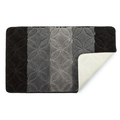 Halo Non-Slip Bath Mat & Pedestal Bathroom Set by Emma Barclay