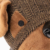 Boston Herringbone Dog Doorstop by Paoletti 3