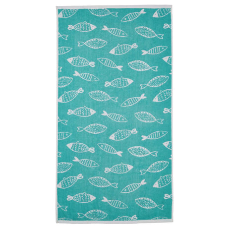 Fish Jacquard Towel by Fusion