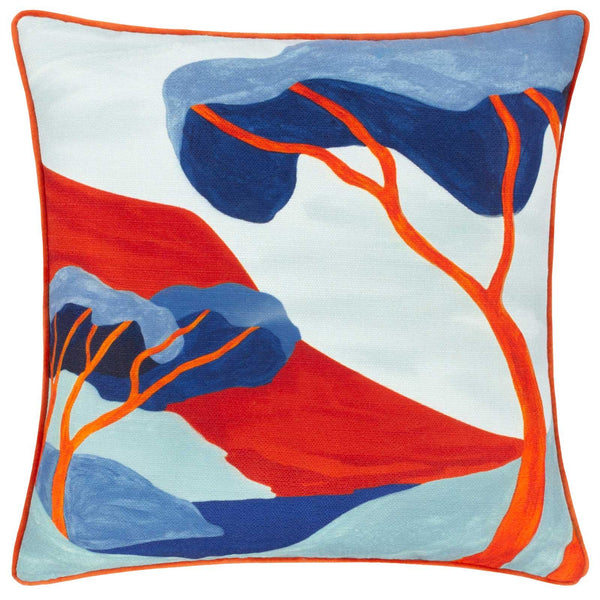 D'Azure Abstract Cushion Cover