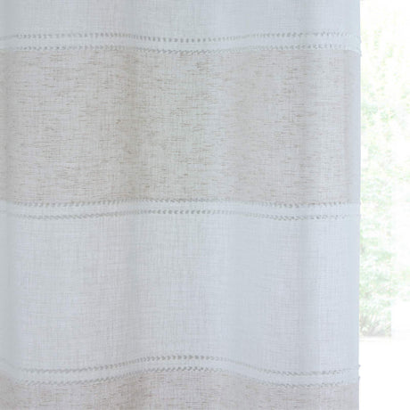 Santorini Eyelet Voile Curtain Panel by Enhanced Living