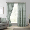Keswick Tape Top Pencil Pleat Curtains by Sundour