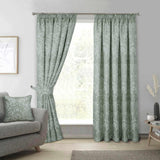 Keswick Tape Top Pencil Pleat Curtains by Sundour