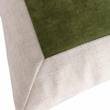 Auden Linen Velvet Cushion Cover 20" x 20" (50cm x 50cm) by Yard