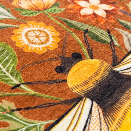 Hawthorn Bee Cushion Cover 17" x 17" (43cm x 43cm) by Evans Lichfield