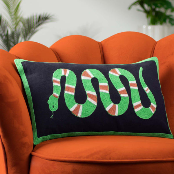 Coral Snake Cushion Cover