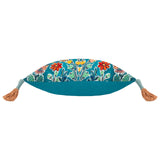 Adeline Floral Tasselled Cushion Cover by Wylder