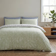 So Soft Helston Duvet Cover Set - Green