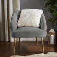 Catherine Lansfield Cuddly Soft Filled Cushion 45cm x 45cm (18" x 18") - Cream