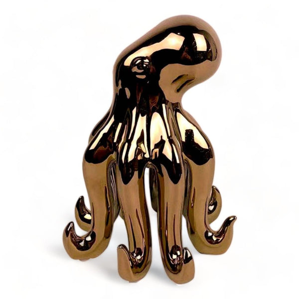 Copper Octopus Decoration Small 20.5cm