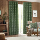 Winter Woods Chenille Eyelet Curtains by furn.