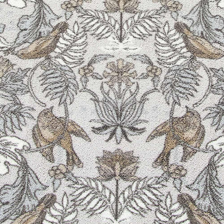 Dreams & Drapes Finch & Flower Navy Floral Washable Rug 120cm x 180cm 5