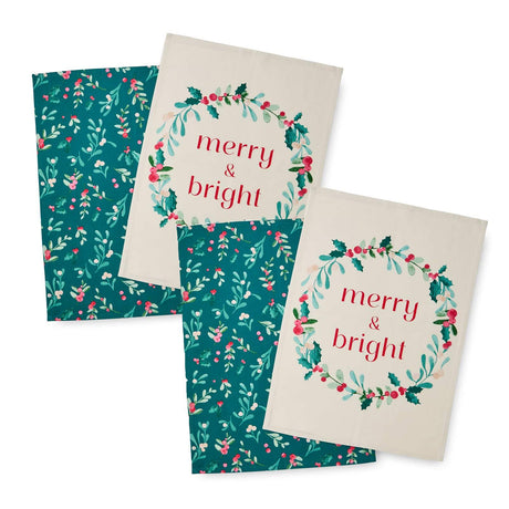 Catherine Lansfield Holly & Mistletoe Christmas Kitchen Textiles Collection 14