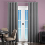 Belgravia Steel Made To Measure Curtains by Style Furnishings