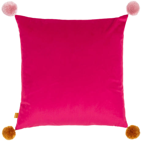 Pom Poms Love Wins Lilac Cushion Cover 17" x 17" by furn.