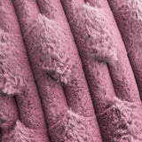 Carved Faux Fur Throw 150cm x 200cm by Bianca