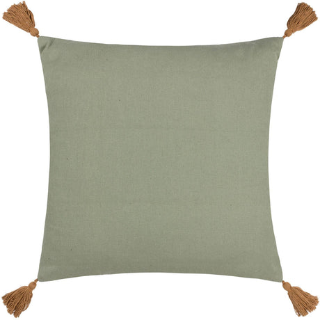 Aquene Tufted Tasselled Cushion Cover 20" x 20" by furn.
