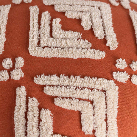 Taya Cotton Tufted Cushion Cover 20" x 20" by Yard