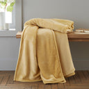 Raschel Velvet Touch Throw Blanket by Catherine Lansfield