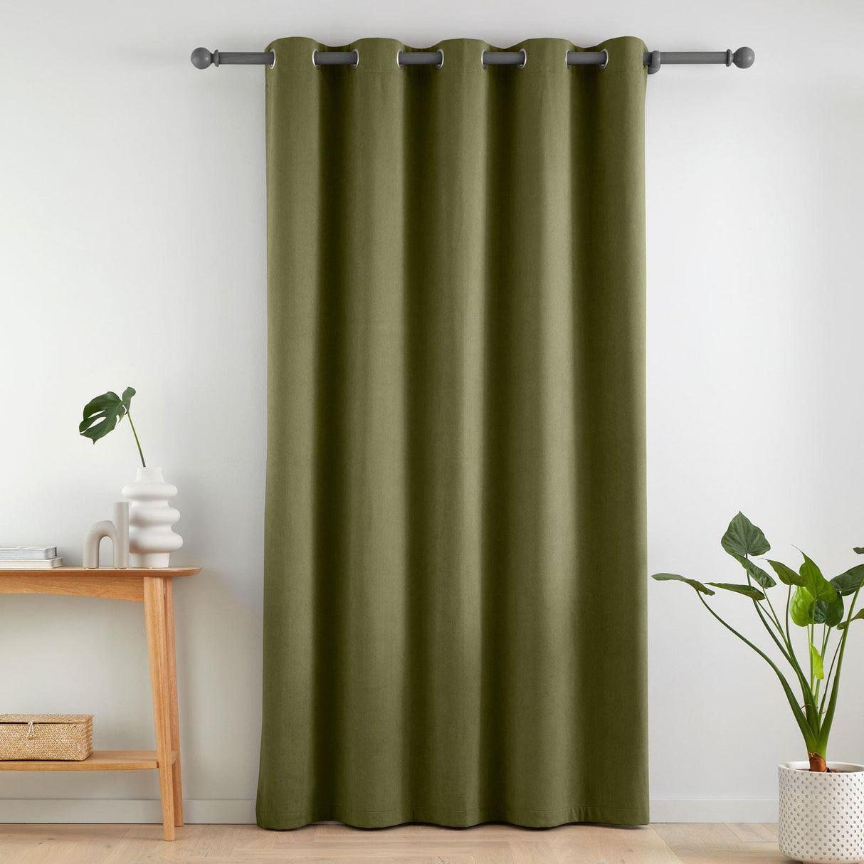 Wilson Velvet Blackout Thermal Door Curtain Panel by Catherine Lansfield