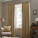 Acorn Tonal Tape Top Pencil Pleat Curtains by Morris & Co