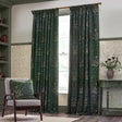 Acorn Tape Top Pencil Pleat Curtains - Thyme / Forest