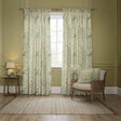 Adele Lined Pencil Pleat Curtains - Sage
