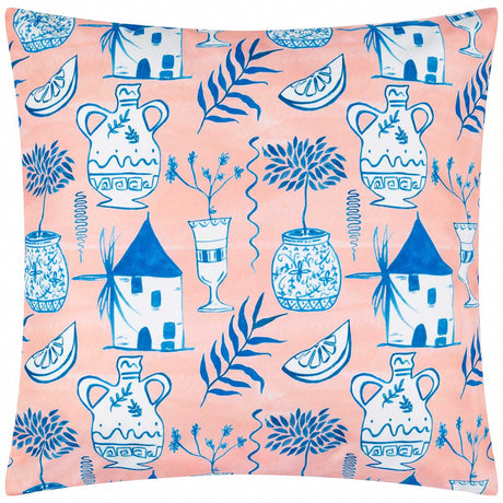 Aegina Outdoor Cushion Cover / Filled Cushion 18" x 18" (45cm x 45cm) by furn.