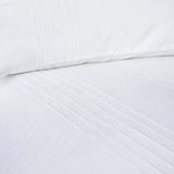 Amalfi Duvet Cover Set in White - Double