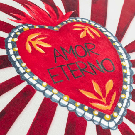 Amor Eterno Cushion Cover / Filled Cushion 18" x 18" (45cm x 45cm) by furn.