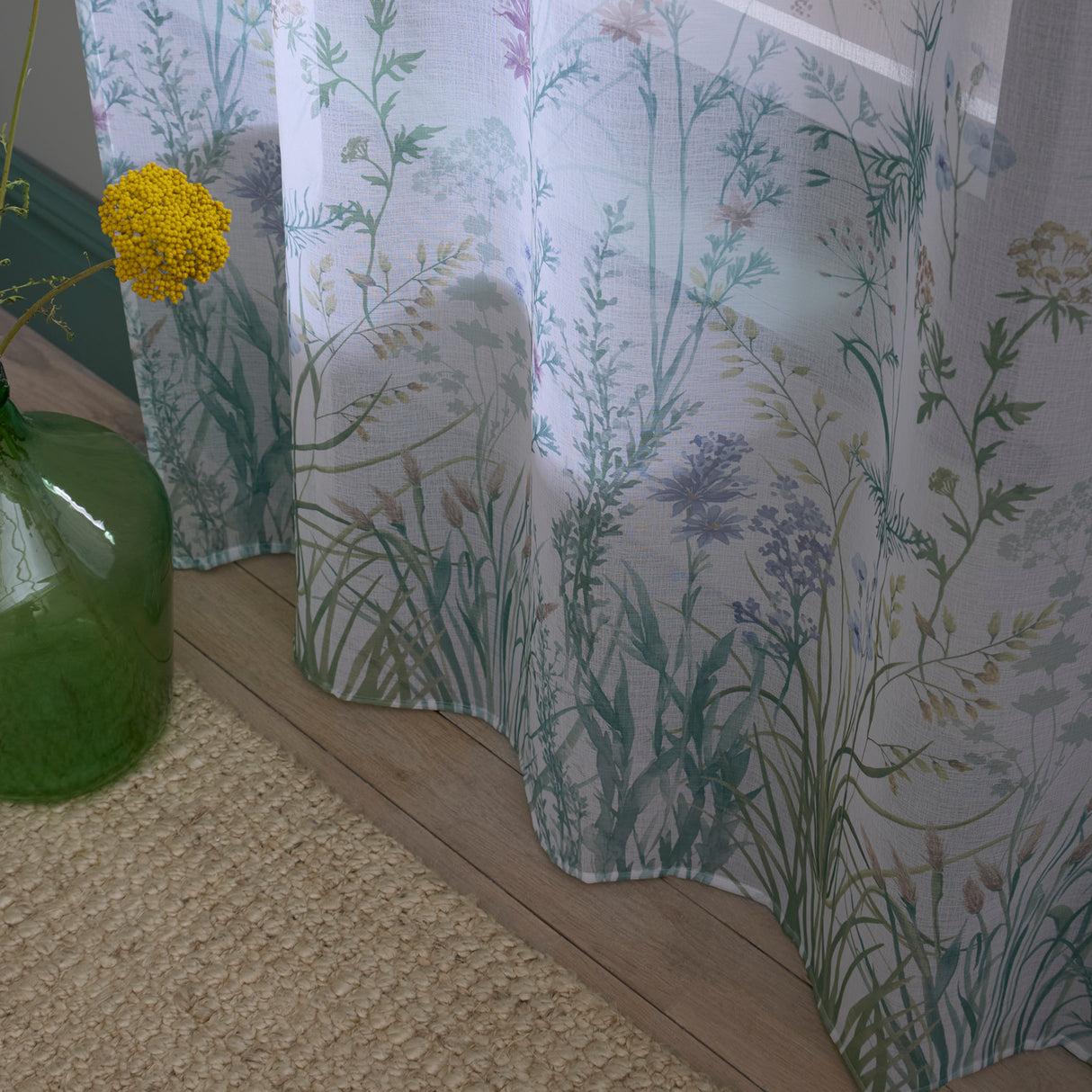 Arianna Voile Curtain Panel by Appletree