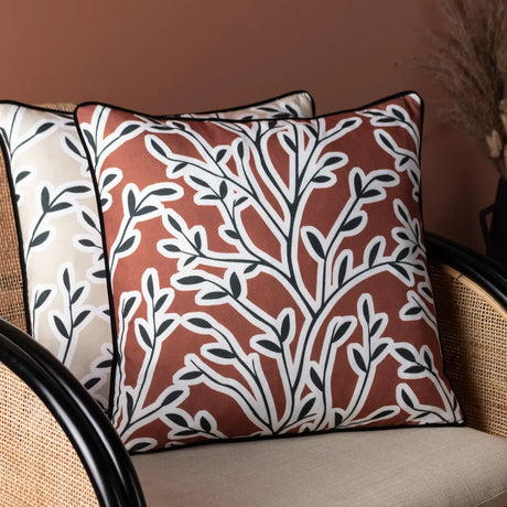 Annika Cushion Cover 20" x 20" - Brick