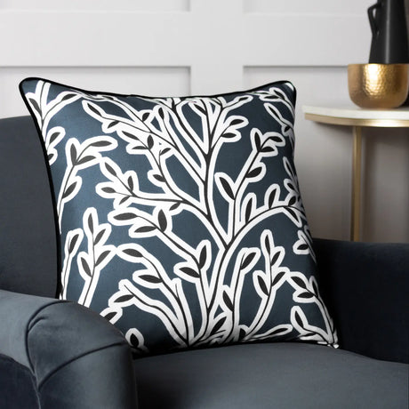 Annika Cushion Cover 20" x 20" - Slate Blue