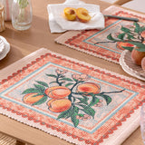 Anemone Peaches Placemat 4 Pack