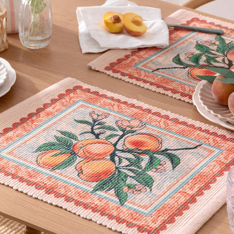 Anemone Peaches Placemat 4 Pack