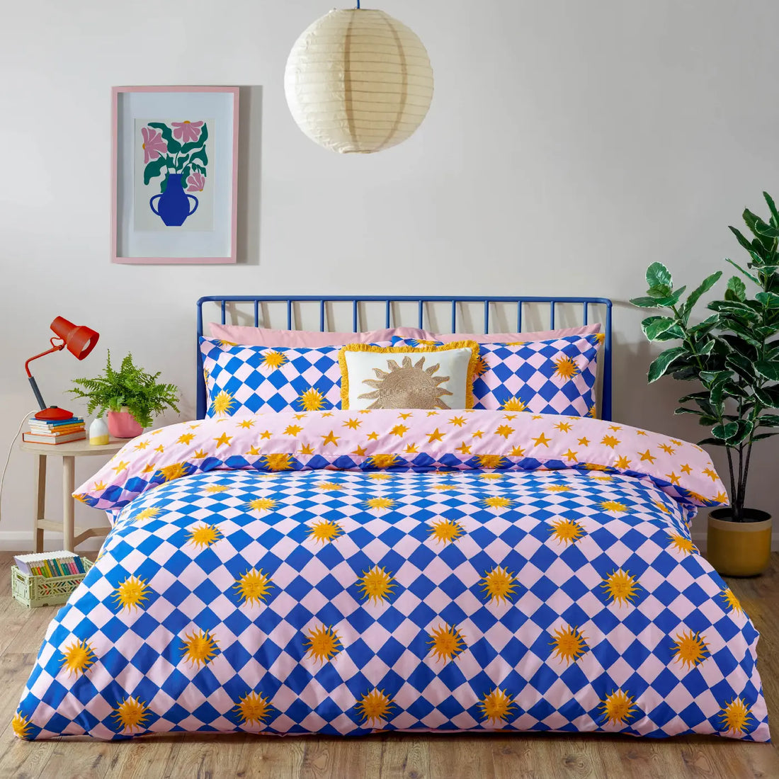 Antares Polycotton Duvet Cover Set - Multicolour