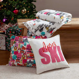 Apres Ski Cushion Cover / Filled Cushion 18" x 18" (45cm x 45cm) by furn.