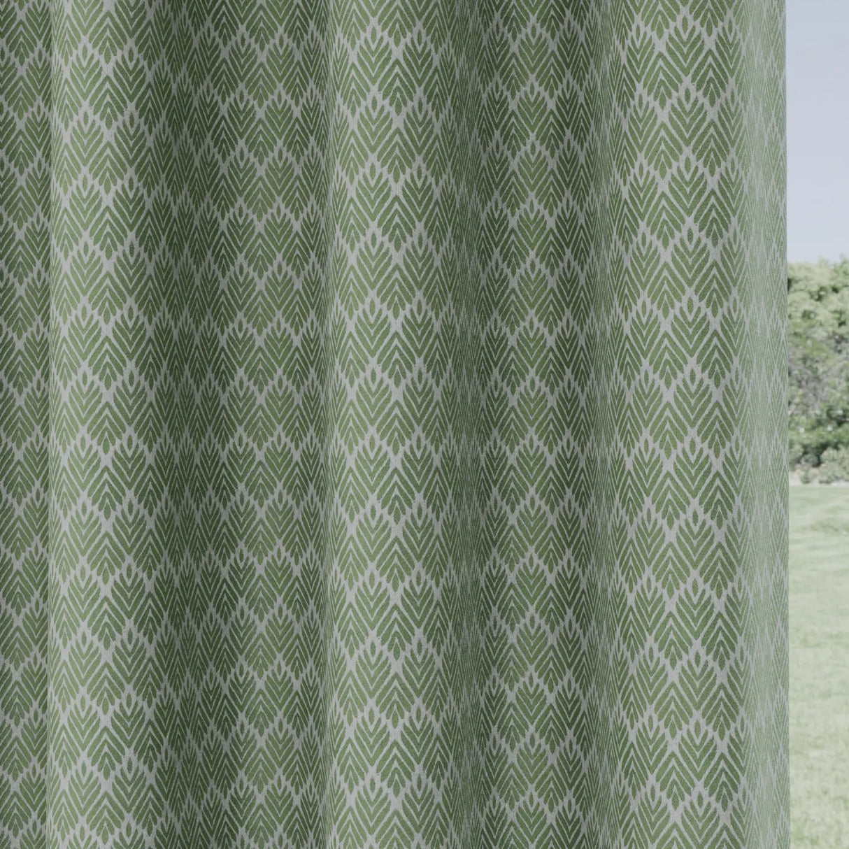 Aspen Lined Eyelet Curtains by Enhanced Living