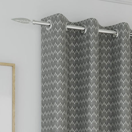 Aspen Lined Eyelet Curtains by Enhanced Living