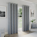 Austin Lined Blackout Eyelet Curtains by Enhanced Living