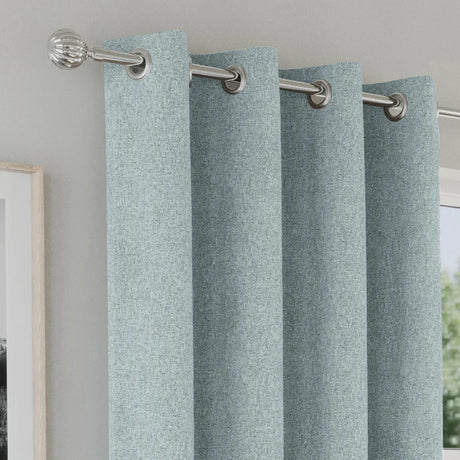 Austin Lined Blackout Eyelet Curtains by Enhanced Living