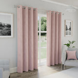 Austin Lined Blackout Eyelet Curtains by Enhanced Living