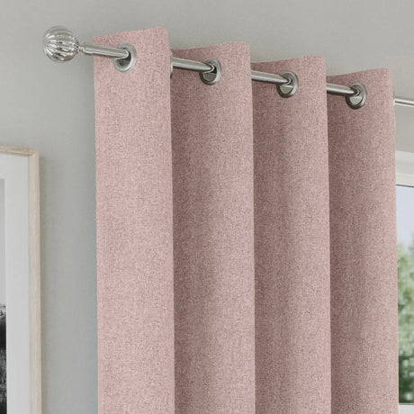 Austin Lined Blackout Eyelet Curtains by Enhanced Living