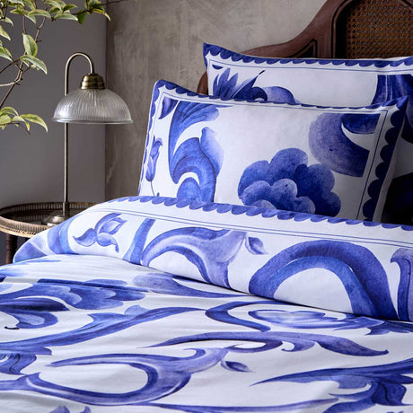 Azzurro Duvet Cover Set by Paoletti