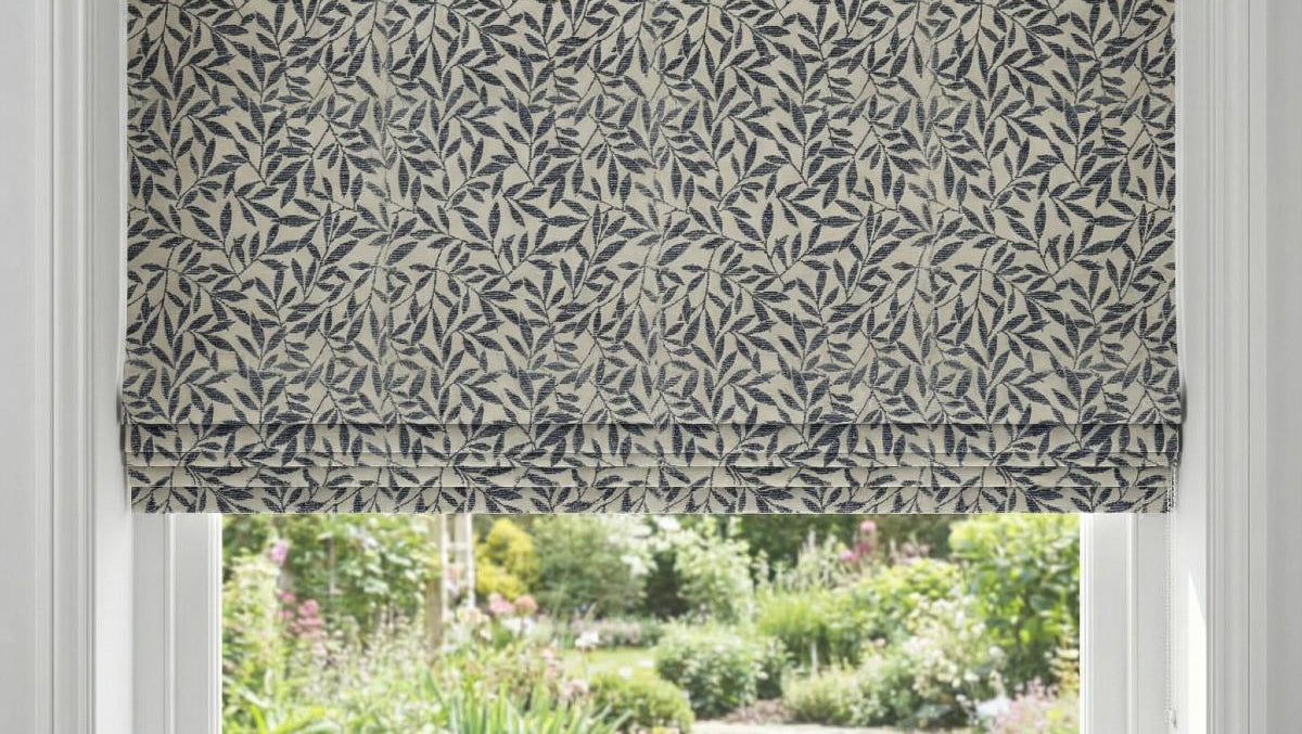Abele Made to Measure Roman Blind Navy