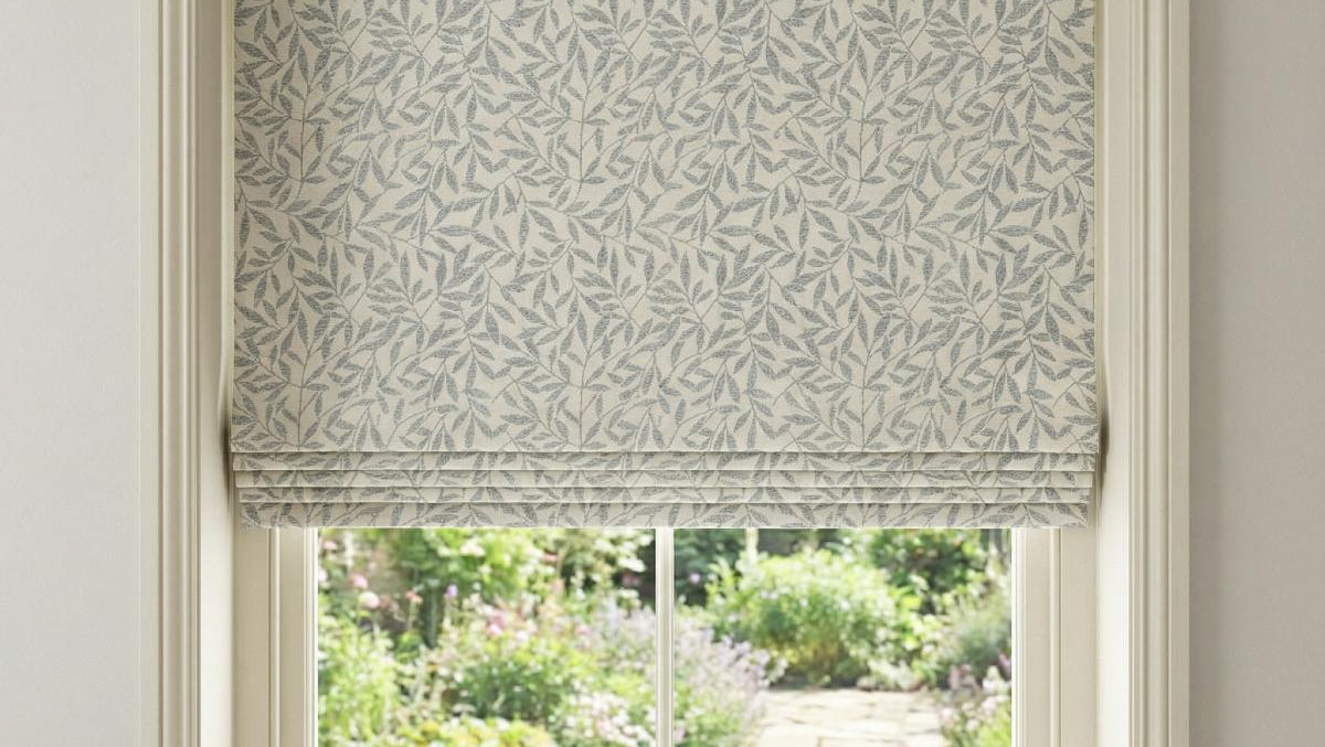 Abele Made to Measure Roman Blind Silver