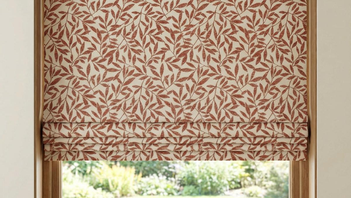 Abele Made to Measure Roman Blind Terracotta