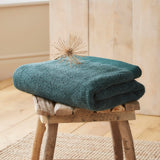 Abode Eco 600gsm Recycled Cotton Towel - Deep Green - Abode Eco Towels In Deep Green 2