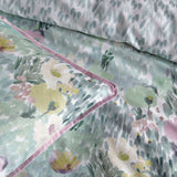 Abstract Floral Green 100% Cotton Duvet Cover Set - Abstract Floral Duvet Cover Set In Green 3