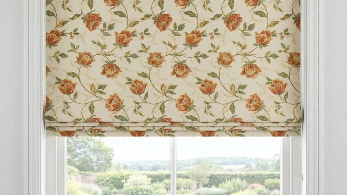 Acacia Made to Measure Roman Blind Natural